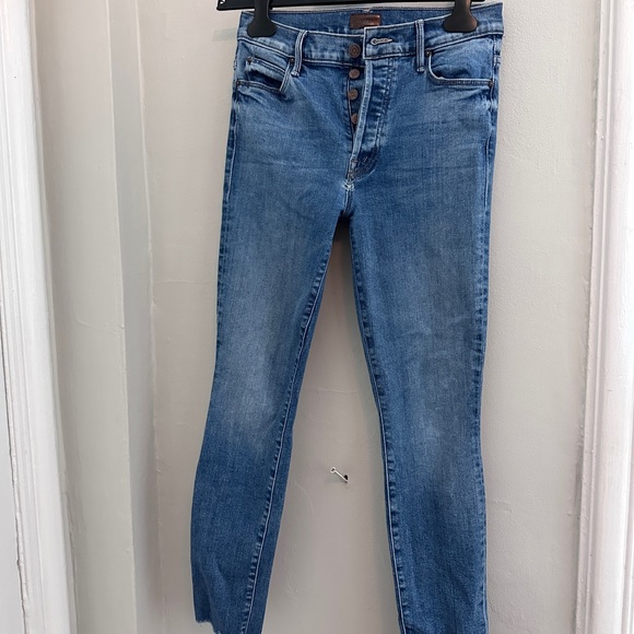 MOTHER The Stunner Ankle Fray in So Long - Picture 14 of 14